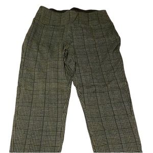 Grey and white work pants. From peace and pearls. Women’s size large 12-14